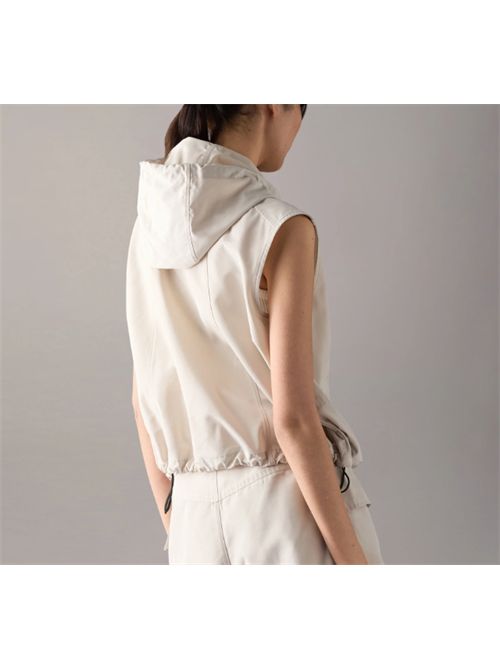 ELEVATE HOODED VEST MOOSE KNUCKLES | M16LV4601705 ALABASTER